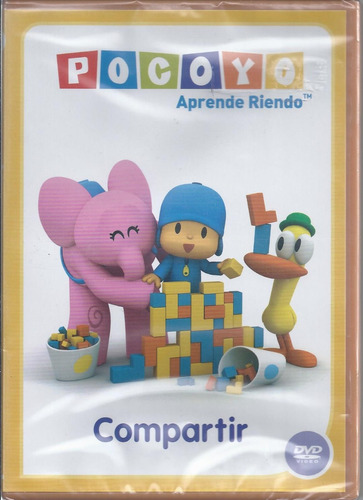 Pocoyo Compartir Aprendiendo Riendo Dvd Nacional