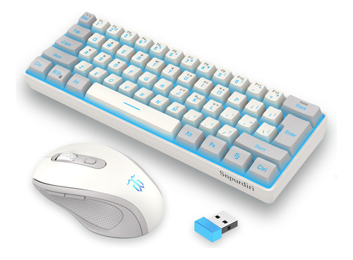 Combo Inalámbrico Para Juegos Teclado Retroiluminado Y Mouse