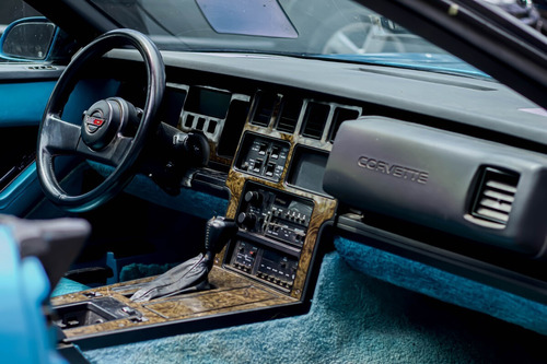 Imagen 8 de 13 de Chevrolet Corvette 1990 Celeste Oportunidad Unico
