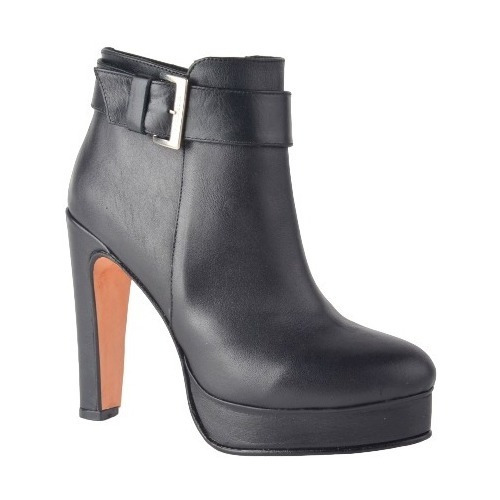 Imagen 2 de 8 de Botas Botinetas De Cuero De Mujer - Nigel - Ferraro