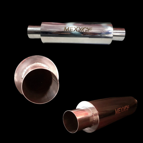 Imagem 6 de 6 de Abafador Esportivo Mexx Circular Universal Inox