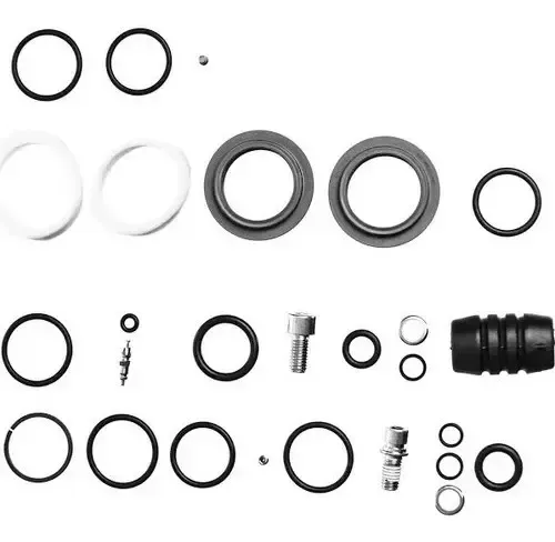 Kit Assistenza Rockshox XC32 32mm, Con Anelli Schiuma, Olio 15wt, Rondelle E Siringa