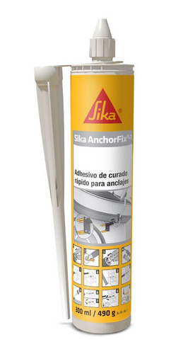Imagen 1 de 8 de Sika Anchorfix - 1 Adhesivo Para Anclajes 300ml