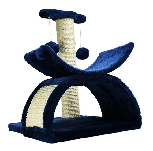 Imagen 2 de 3 de Mueble Torre Rascador Gatos Patita 45cm