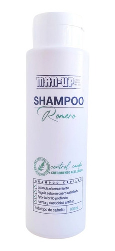 12 Shampoos Man Up De Romero Acelerador De Crecimiento