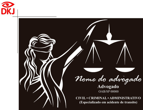 Themis Deusa Da Justiça Adesivo De Parede Personalizado 