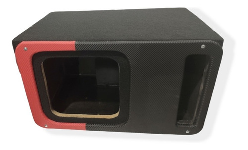 Imagen 1 de 4 de Cajón Acústico Para Subwoofer Cuadrado De 12 Pulgadas