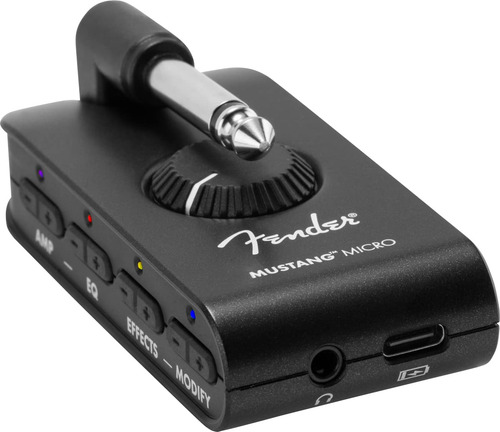 Paquete Fender Mustang Micro Amp Con Estuche, 24 PĂșas De