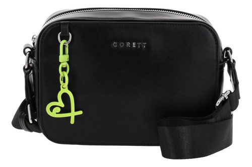 Bolso Tipo Crossbody Gorétt By Chenson Lizzie P25 Negro Lisa Níquel Negro