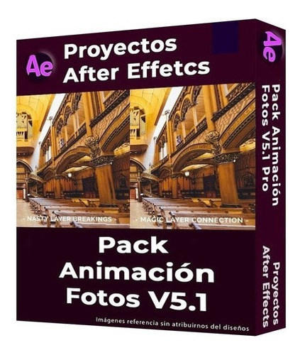 Pack Vectores Plantillas Efectos Xlm/aep Animación Fotos