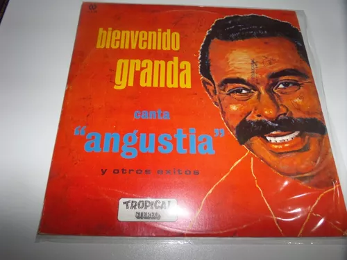 Disco Vinil-bienvenido Granda-canta Angústia-(impecável)