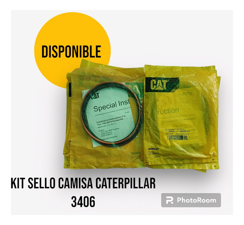 Juego De Sellos De Camisa Caterpillar Serie 3406 Original 