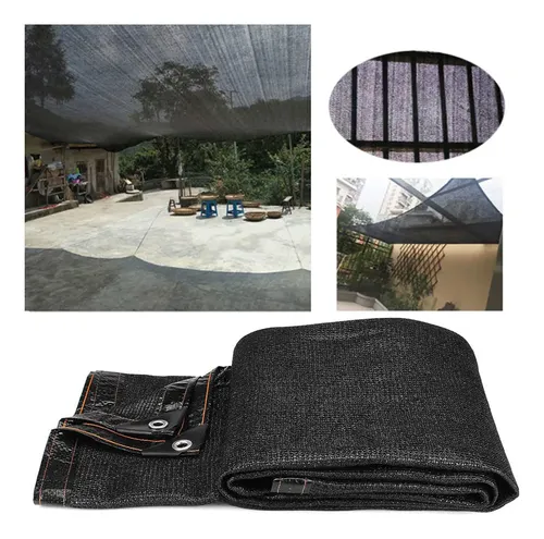 Toldo Vela Parasol Rectangular De 2x4 M – Cubierta UV Transpirable Para Jardín, Patio O Terraza