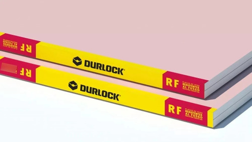 Placa Resistente Al Fuego Durlock 12.5mm 1,20 X 2,40mts