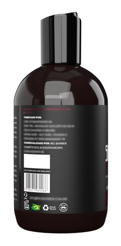 Shampoo Para Barba Big Barber 250ml Atacado Com 2 Unidades