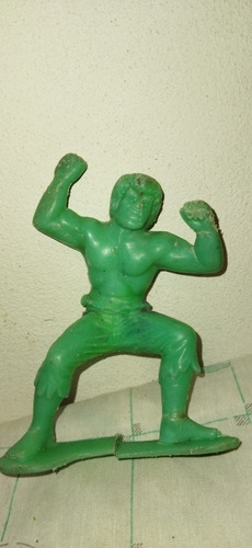 Hulk Bootleg 80s El Hombre Increible Lou Ferrigno 11cm Rev22 (Usado)