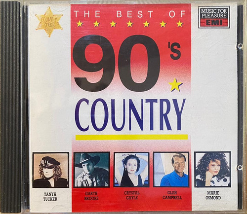 Varios - The Best Of 90's Country. Cd, Compilación.