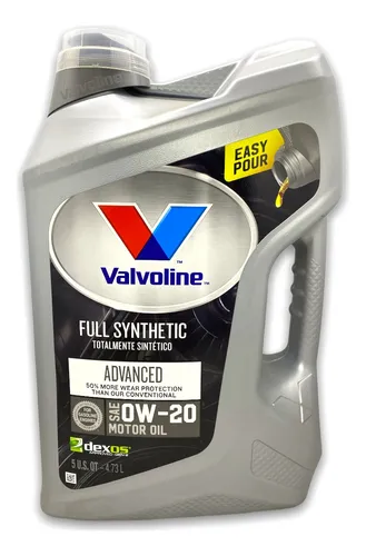 comprar Aceite Sintetico 0w20 Valvoline Advanced Dexos 1 5l + Regalo