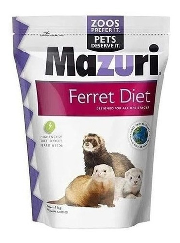 Alimento Para Huron Mazuri Ferret Diet 1 Kg