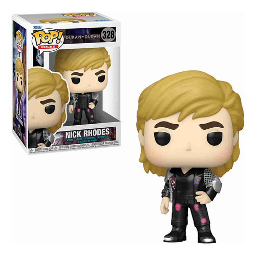 ¡Funko Pop! ¡Mece a Duran Duran Nick Rhodes 328!