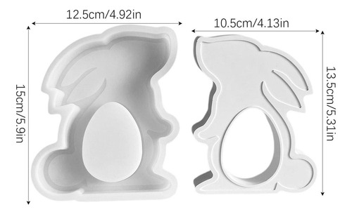 Molde De Silicona De Conejo Moldes Para Galletas De Huevo De