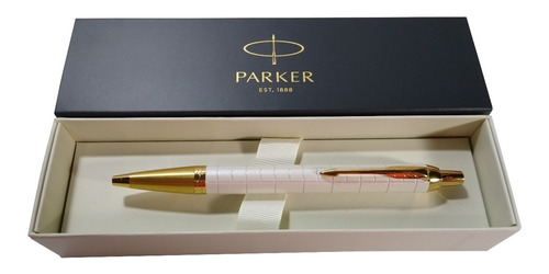 Bolígrafo Parker Im Premium Pearl White Gt