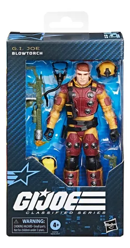 Figura Gi Joe Blowtorch | MercadoLivre