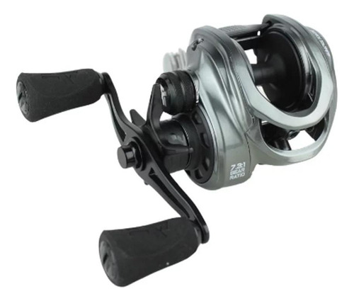 Carretilha Pesca Pesqueiro Albatroz V73 Gray 6 Rol Drag 8kg