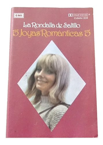 Rondalla De Saltillo 15 Joyas Romanticas Cassette 1984 Emi