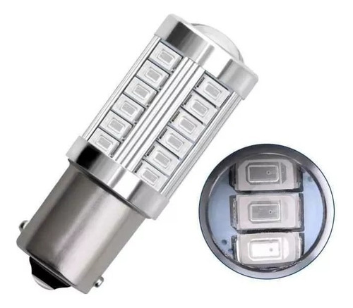Kit 2 De Luces Led Rojo Freno Doble Contacto Auto Moto.