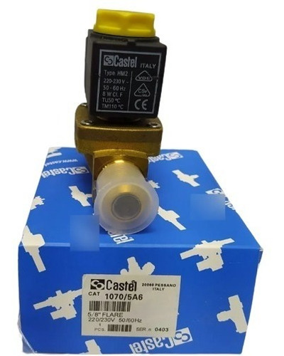 Valvula Solenoide Roscable Con Bobina Incluida 3/8 Tienda