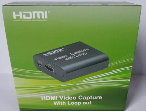 Capturador Video Hdmi Usb 3.0 Con With Loop