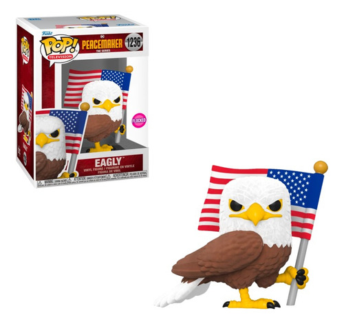 Funko Pop! Eagly #1236 Flocked Original - The Peacemaker Dc