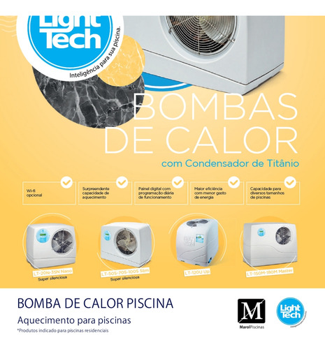 Trocador De Calor P Piscinas Até 35.000l Light Tech Oferta