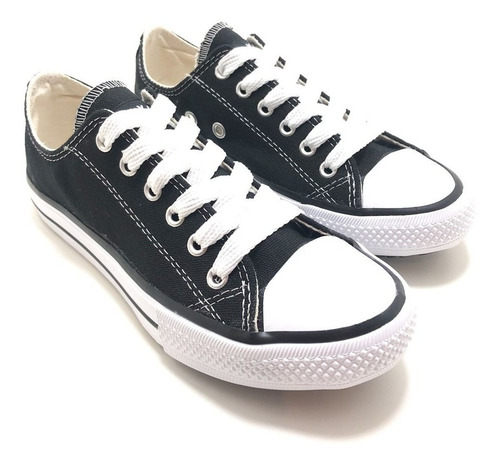 Imagen 2 de 4 de Zapatilla Mujer Lona Cordones Fw 650