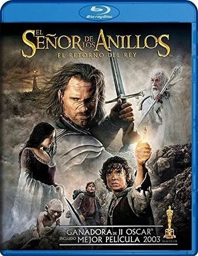 El Señor De Los Anillos El Retorno Del Rey Pelicula Blu-ray