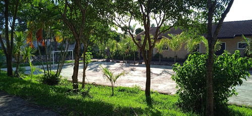 Imagem 7 de 16 de Chácara 15.000m2, Casa Sede Com 4 Dormitórios, 2 Suítes, Área Gourmet Com Churrasqueira, Casa De Caseiro, Lago, 2 Piscinas, Campo De Futebol, Quadra - Ch00291 - 71050509