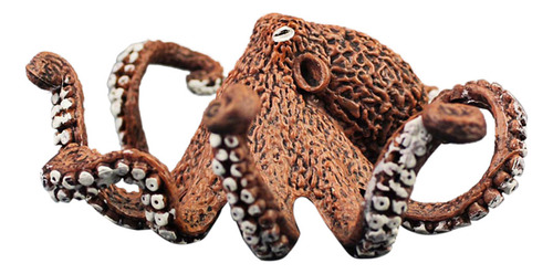 Decoración De Organismos Marinos Con Modelo Animal De Pulpo