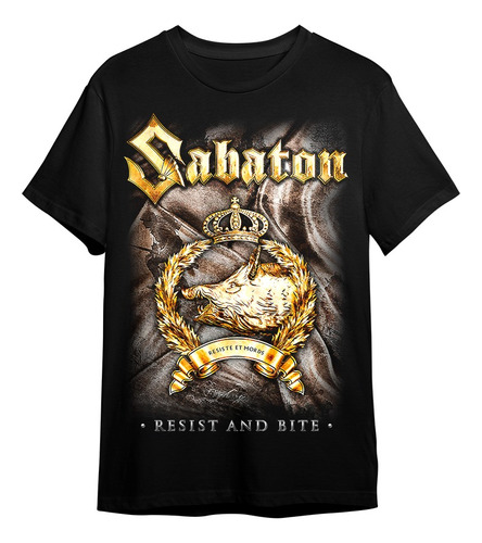 Polera Sabaton - Resist And Bite - Holy Shirt