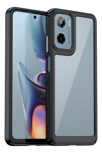 Compatible Funda De Acrílico Y Tpu For Motorola Moto E15 For Motorola