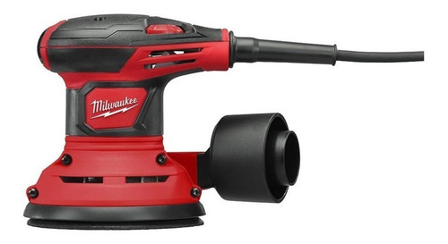 Imagen 2 de 4 de Lijadora orbital Milwaukee 6034-21 roja 360W 120V