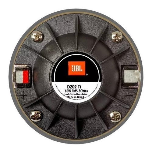 Driver Jbl Selenium D202 Ti Titanium 8 Ohms 60w Rms Corneta