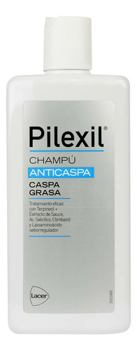 Pilexil Shampoo Anticaspa Caspa Grasa 300 Ml