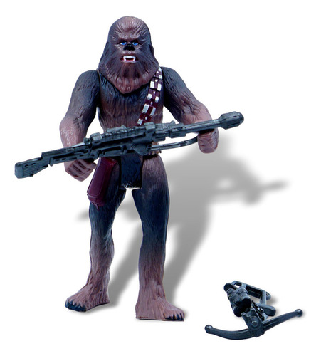 Star Wars Power Of The Force Gold Chewbacca Bowcaster Loose