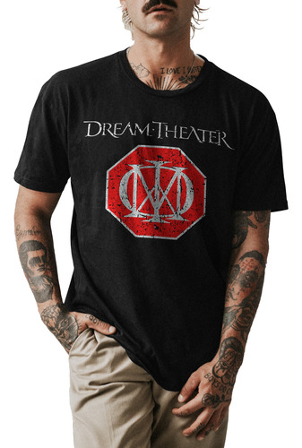 Polo Personalizado Banda De Metal Dream Theater 002