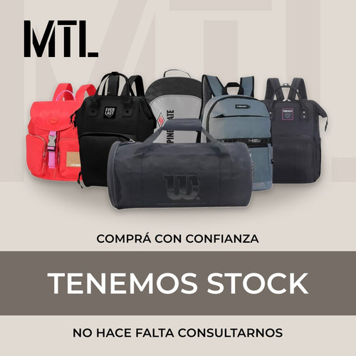 Cartera Morral Portanotebook Mtl Original Reforzado Oferta!
