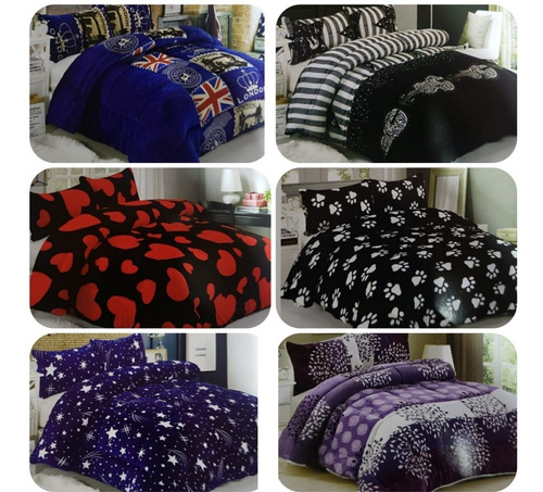 Imagen 2 de 4 de Cobertor Chiporro 2 Plazas Invierno Polar Peludo Termico