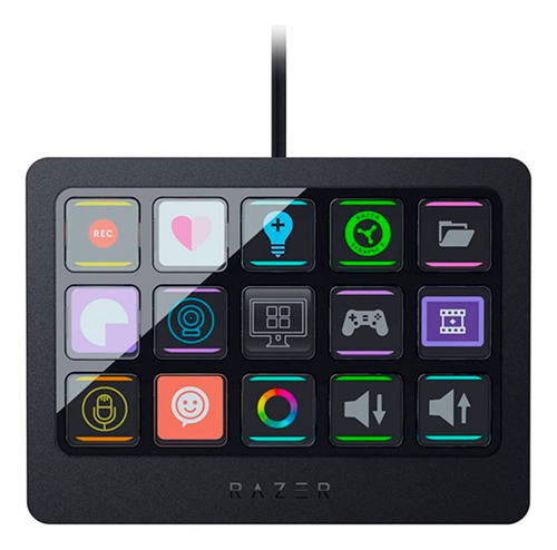 Controlador Streaming Razer Stream Controller X 15 Botones