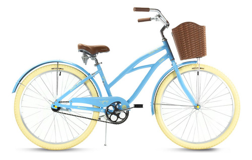 Bicicleta R 26 Urbana Para Mujer Malibu Retro Vintage 1 Velo