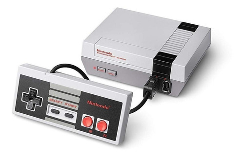 Nintendo NES Classic Mini Standard color  gris y blanco